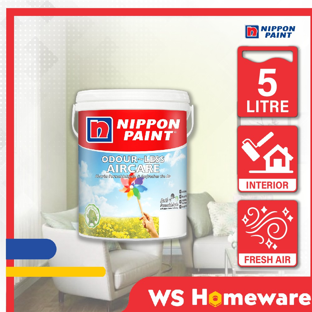 WS Cat Nippon Paint Odourless Air Care White Nippon Odourless Air Care ...