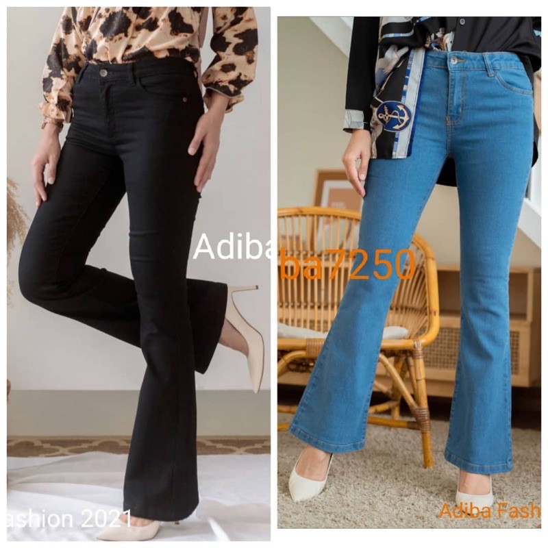 Women BOOTCUT Jeans pant For women Good quality [Ready Stock]