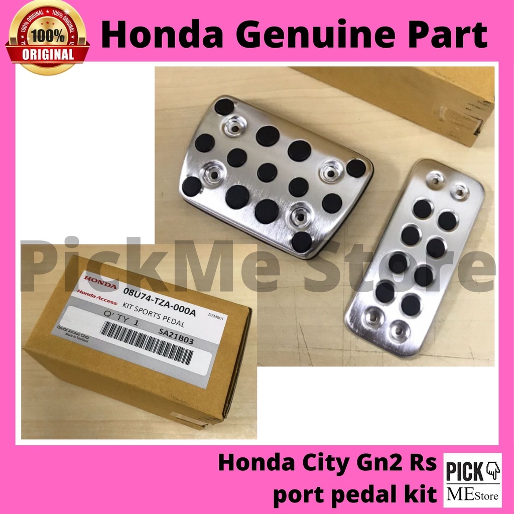 Honda Genuine City Gn2 Rs sport pedal kit (ori honda access item