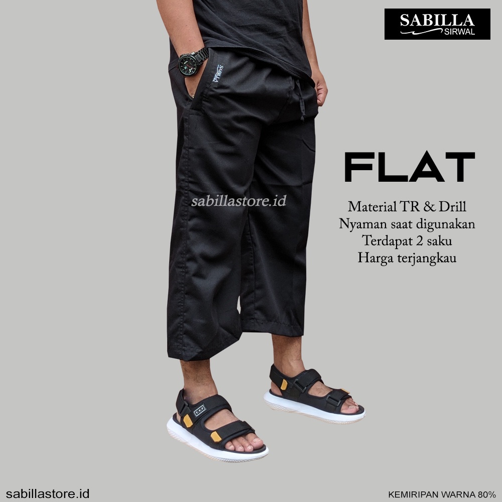 Reliable Premium Sirwal Ikhwan Sabilla Flat Series / Laa Isbal Cargo Pants Office Versatile - Image 4