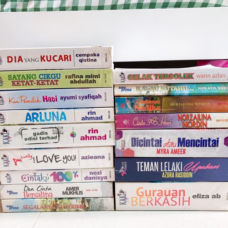 Preloved Novel Melayu Best Shopee Malaysia