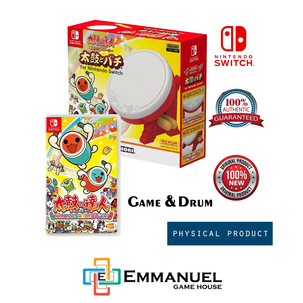 taiko no tatsujin switch hori drum