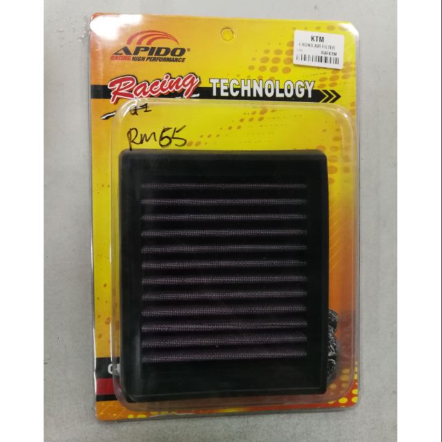 Ktm duke 200 Air filter Racing apido Shopee Malaysia
