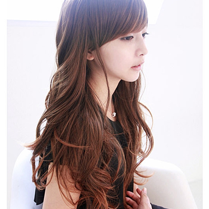 Long Curly Hair Wig Fashion Female Growth Hair Non Mainstream Wave
