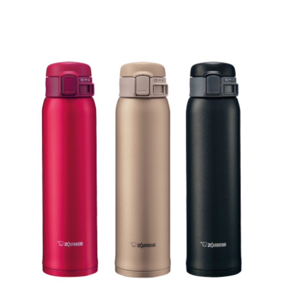 ZOJIRUSHI Stainless Steel ONE TOUC SMSE60 600ml Thermos 3 Colors