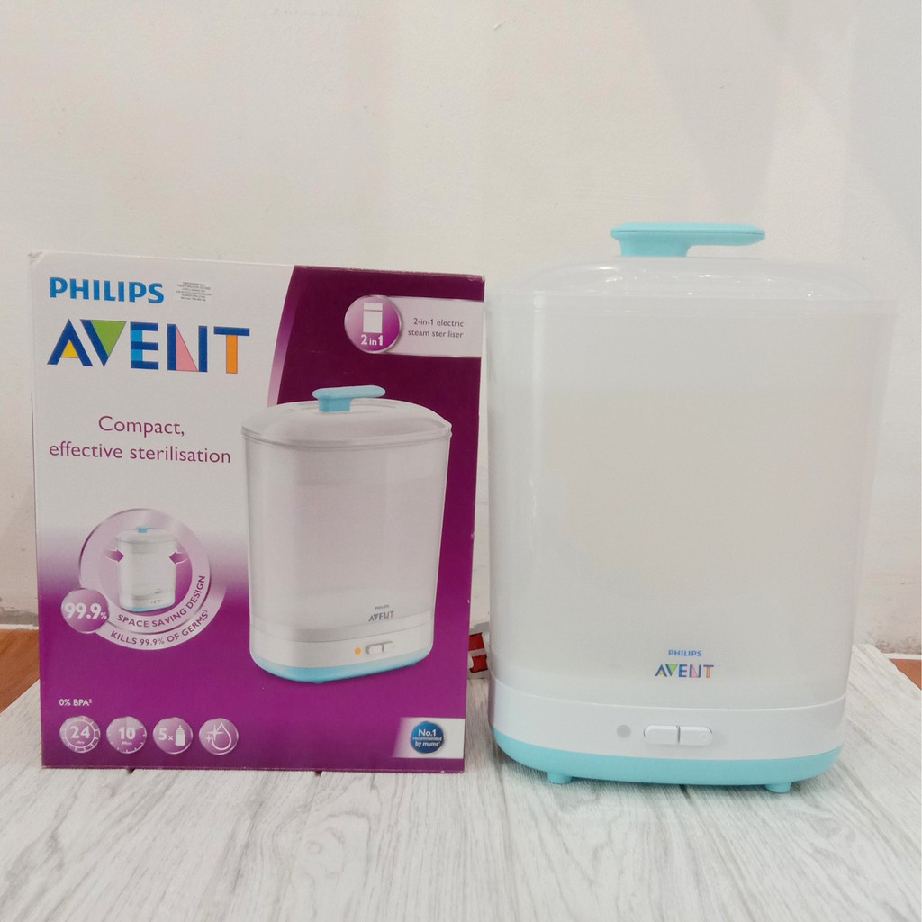 avent 2 in 1 electric steam steriliser