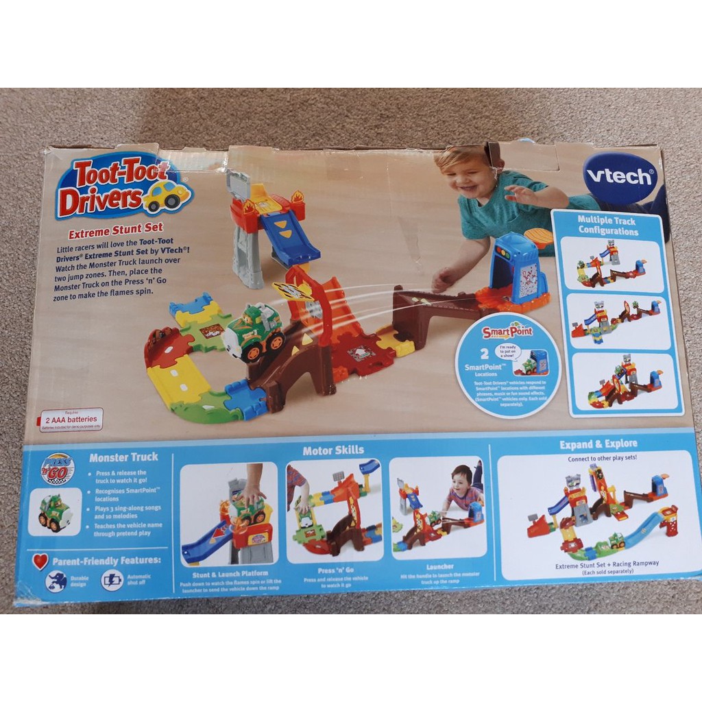 Vtech Toot-Toot Drivers Extreme Stunt Set | Shopee Malaysia