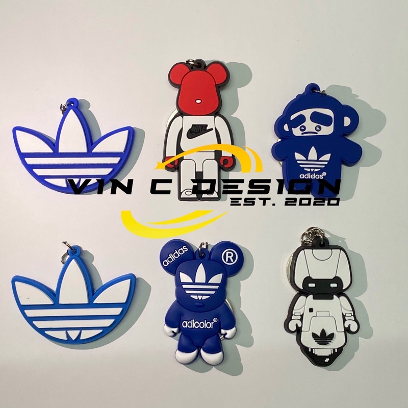 Ready Stock] 2D DIY Logo Sneakers Key Chain Shoes Key Chain with Premium  Rubber Quality by VIN C | Shopee Malaysia