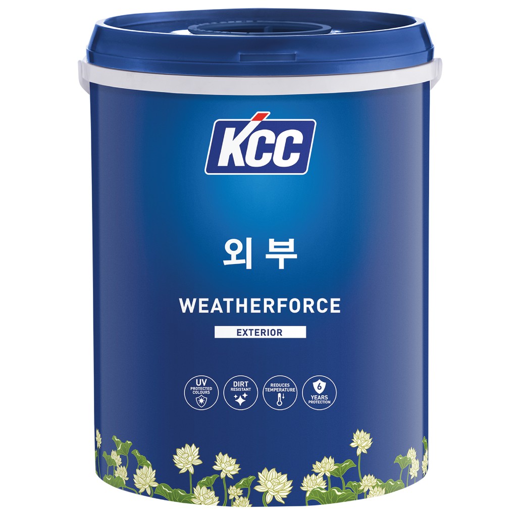 Kcc Weatherforce Exterior Paint (1L) | Shopee Malaysia