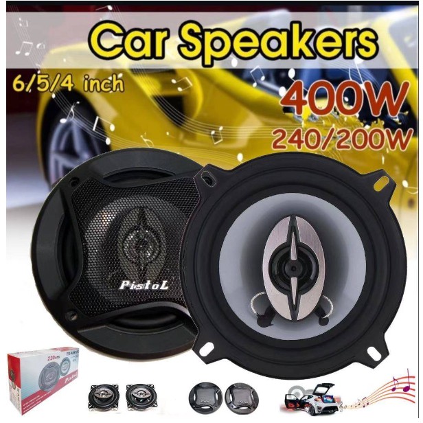 4" 5" 6 inch speaker car audio coaxial 2 way speaker pioneer sytle for