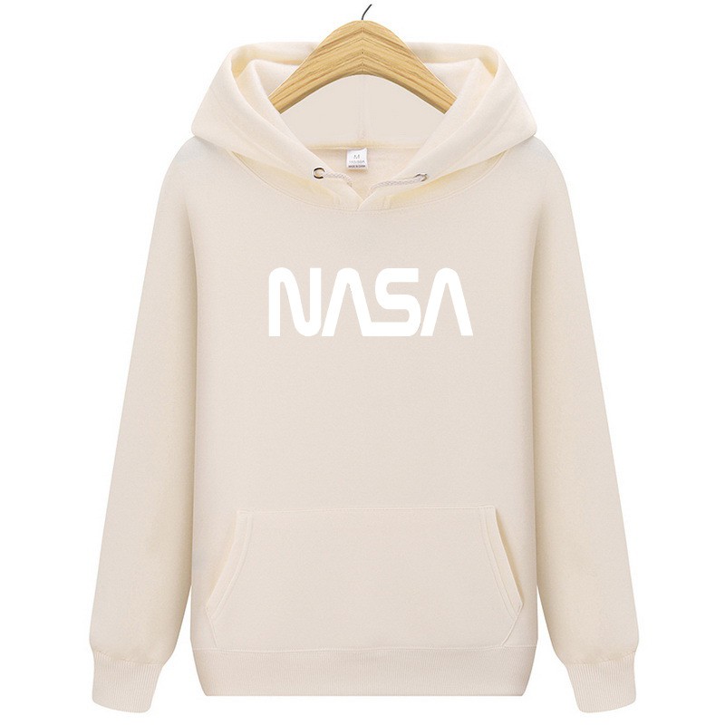 beige nasa hoodie