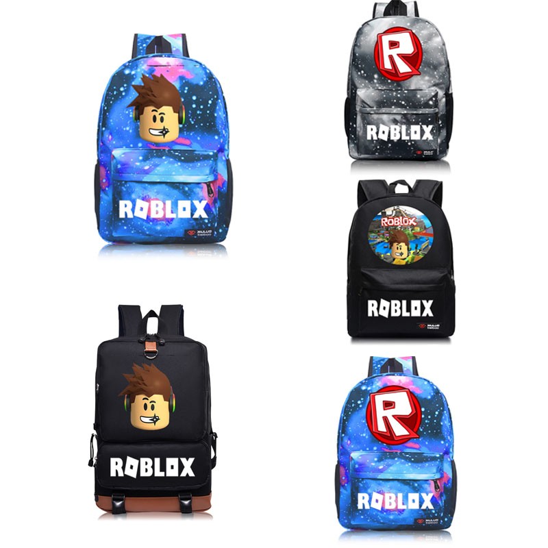 Kids Schoolbag Backpack With Roblox Students Bookbag Handbags Travelbag Game Shopee Malaysia - details about roblox backpack kids school bag students satchel boys bookbag handbags travelbag