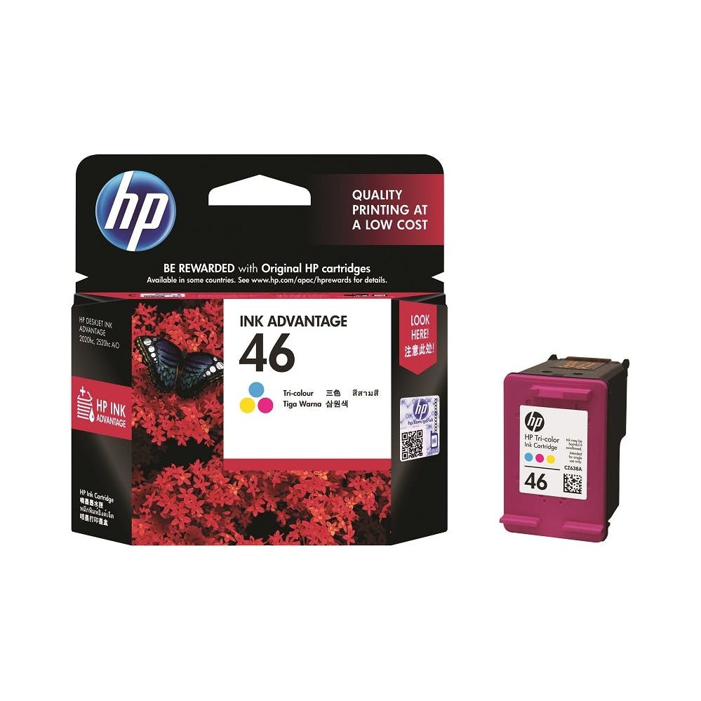 hp cartridge 46 black price