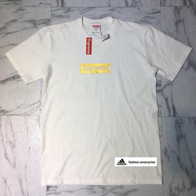 supreme logo t shirt price