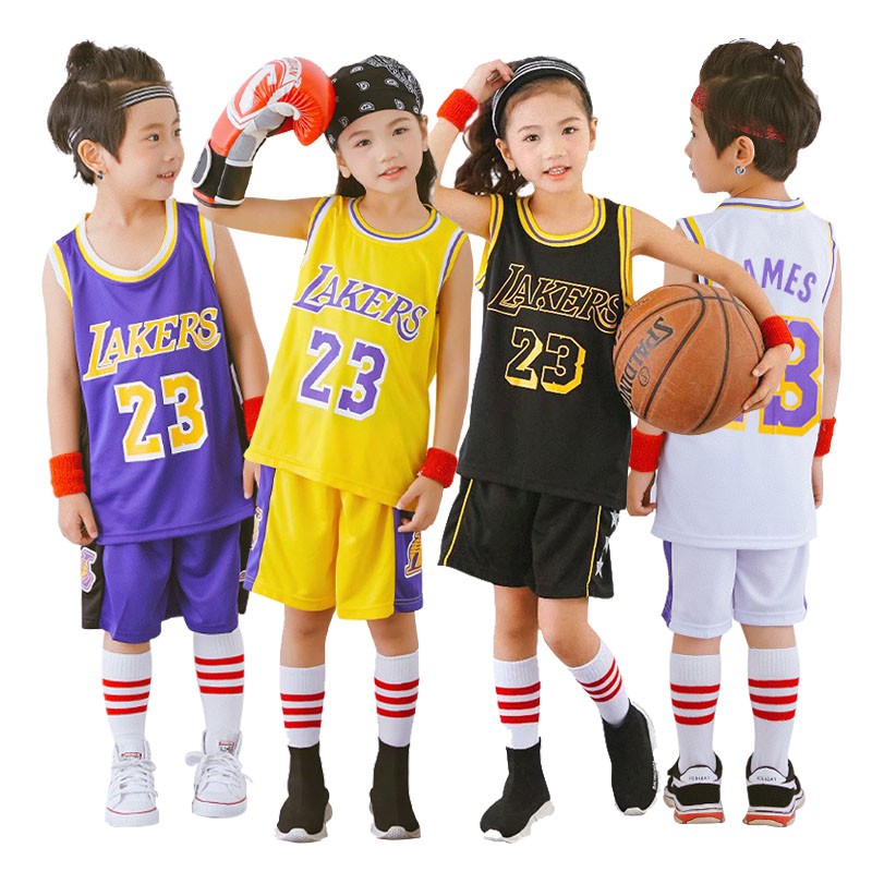NBA Basketball Jersey Kid Boys Clothes 