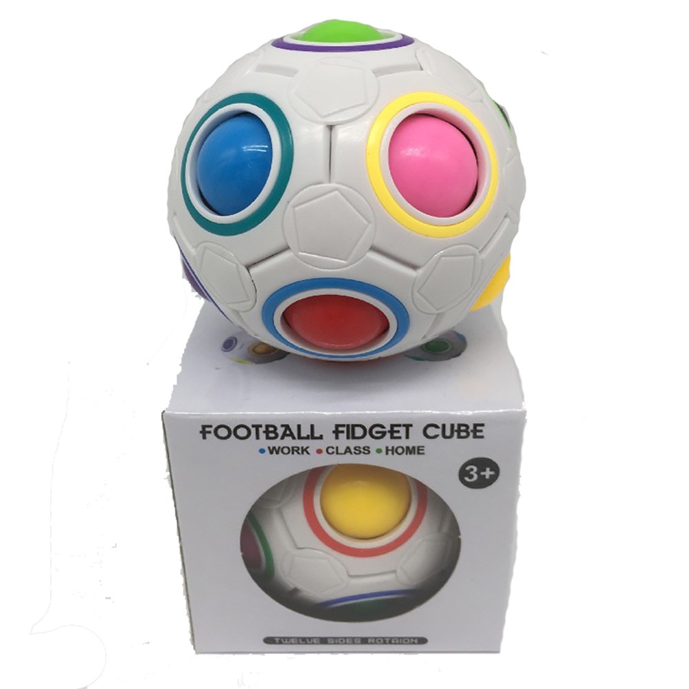 football fidget cube