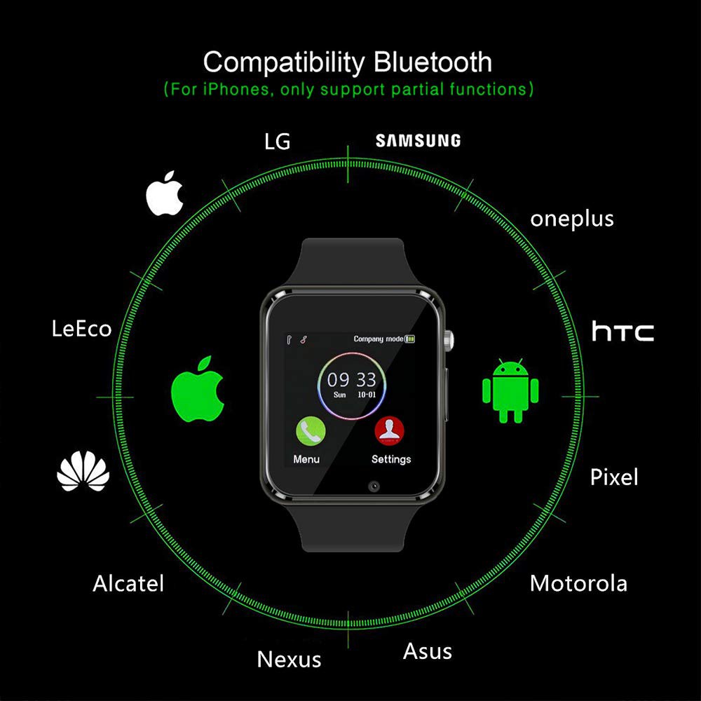 quidoou bluetooth smart watch