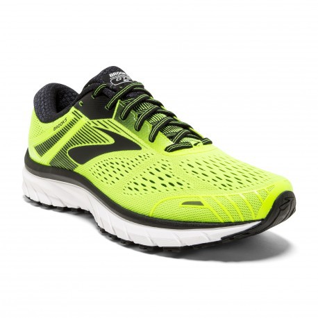 brooks running shoes yellow