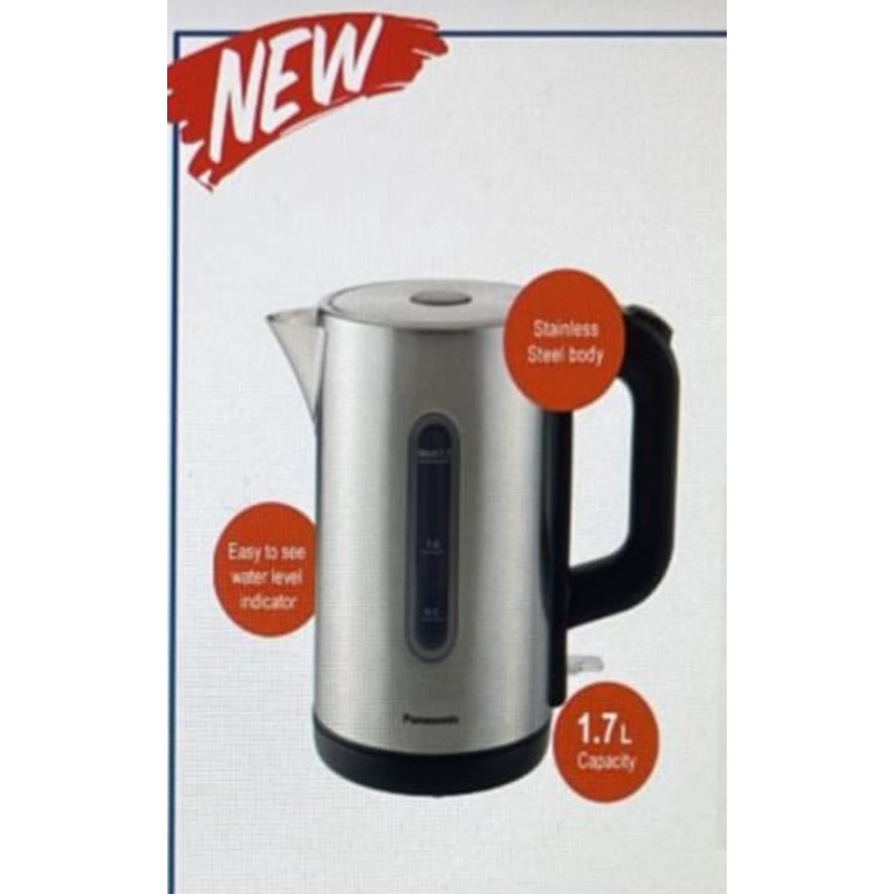 Panasonic Electric Kettle NCK301 (1.7L) S(Silver) Shopee Malaysia