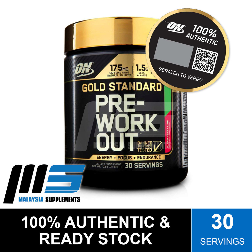 Optimum Nutrition Gold Standard PreWorkout, 30 Servings Energy