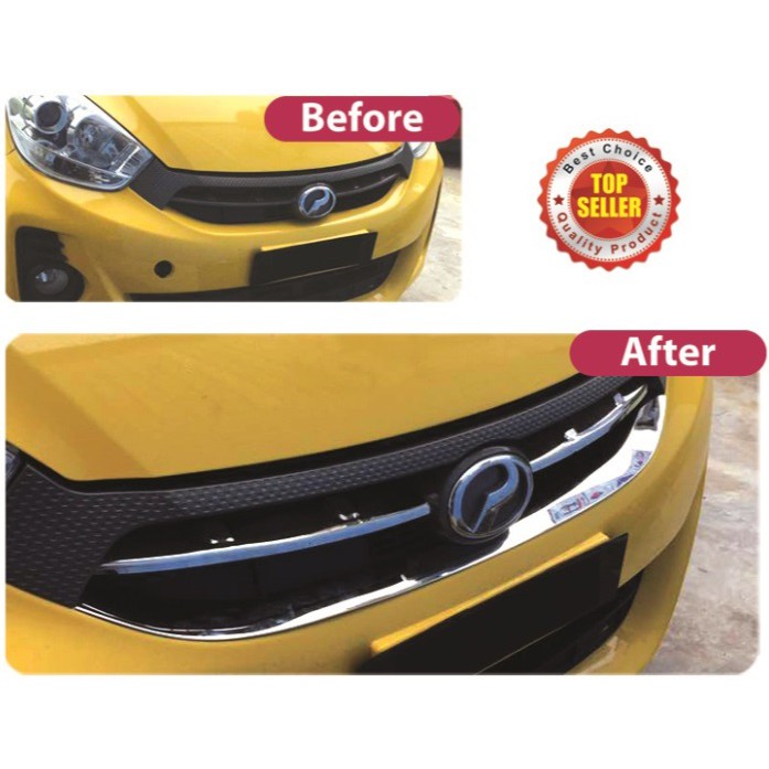 Buy Perodua Myvi Lagi Best Se 2011 Front Grille Chrome Cover Stainless Steel 3 Pcs Seetracker Malaysia
