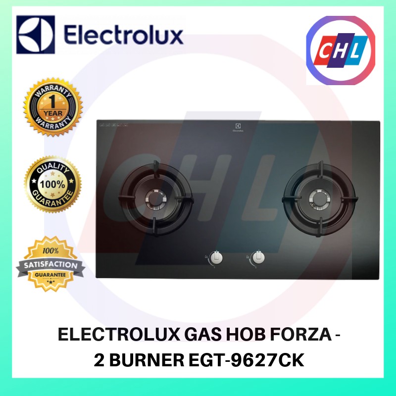 ELECTROLUX 90cm FORZA 2Burner Gas Hob EGT9627CK ELECTROLUX MALAYSIA
