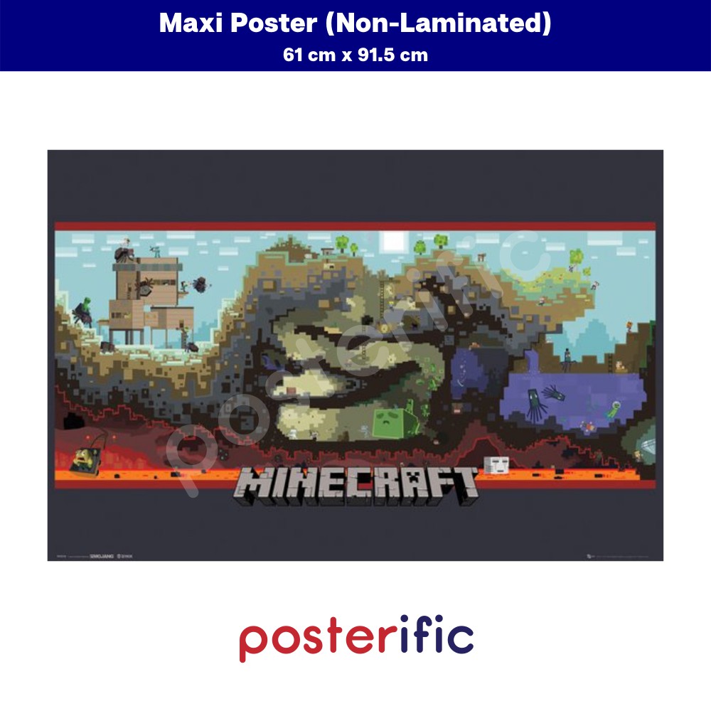 Minecraft Charged Creeper Maxi Poster 61 x 91,5 cm