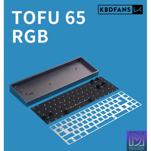 AUTHENTIC KBDFans DZ65 Tofu 65 DIY Keyboard Kit Barebone 68key