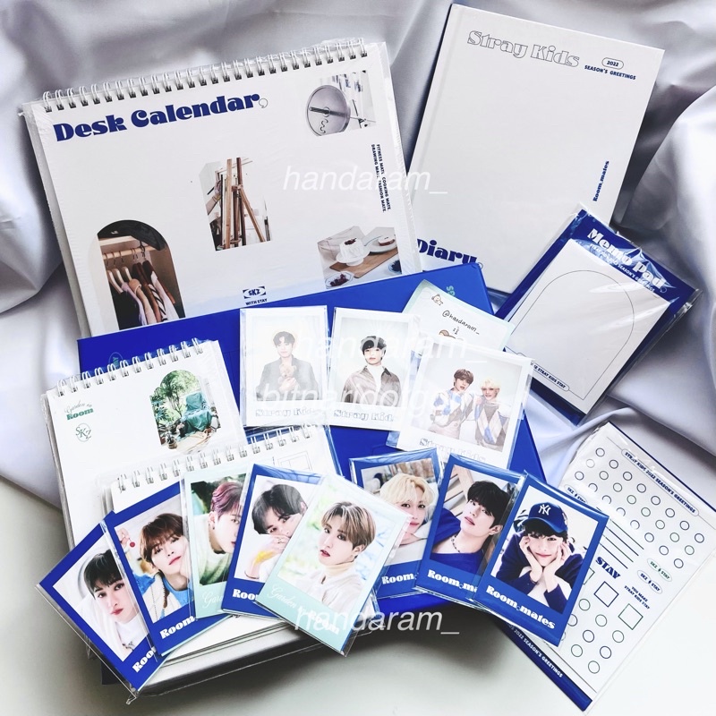 wts stray kids skz season greetings official photocards pob pc
