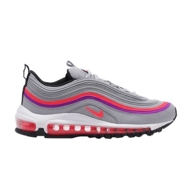 pink purple and orange air max 97