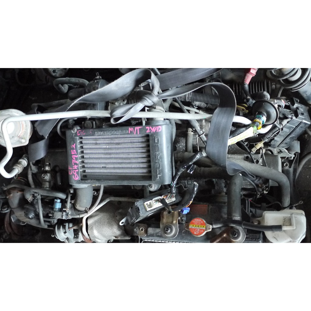 Engine Complete Set Daihatsu Mira L700 Turbo EF 660 Manual 