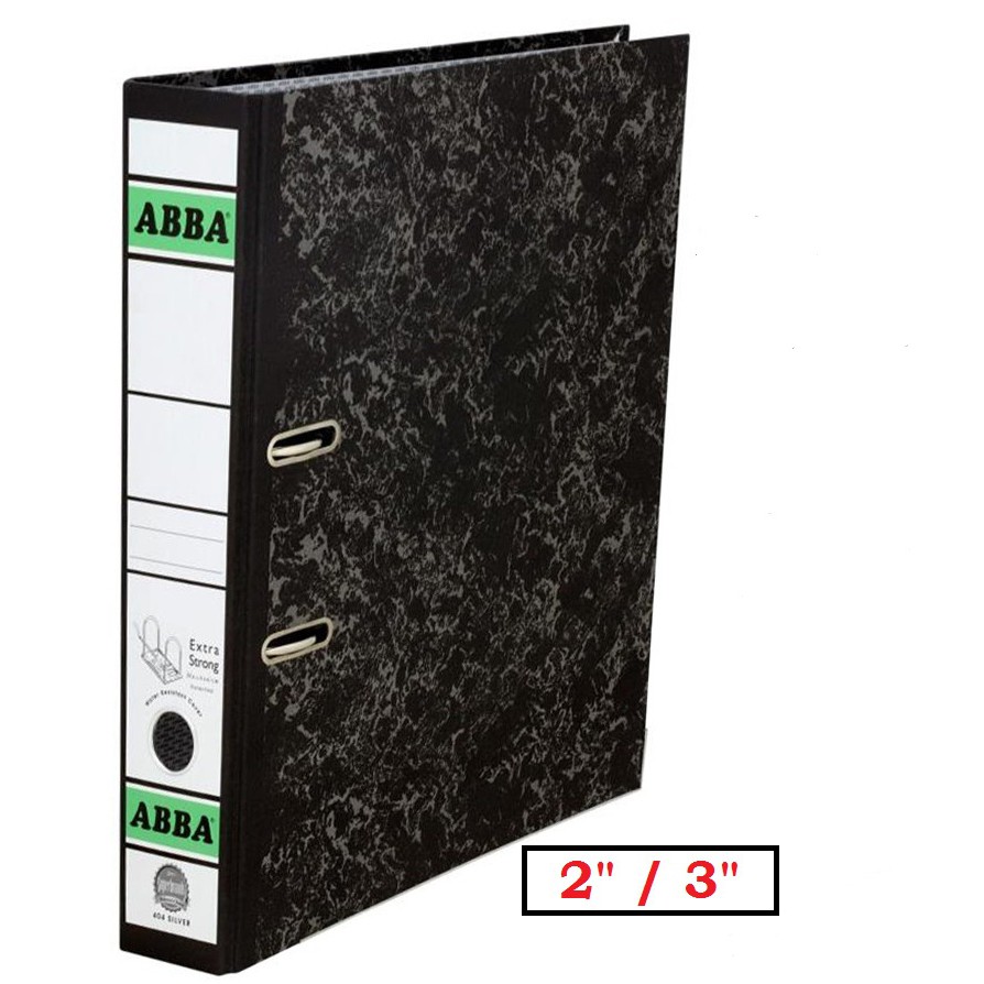 ABBA Silver Arch File 2"/3" Shopee Malaysia