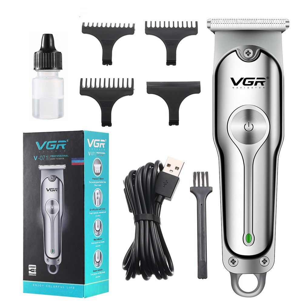 Original VGR V-071 Zero Adjustable Professional Rechargeable Hair ...