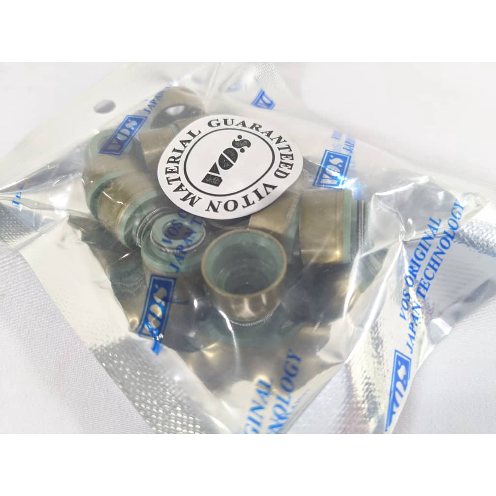 VOS VITON Valve Seal (16 Pieces) for Proton Wira 1.6 1.8, Perdana 2.0