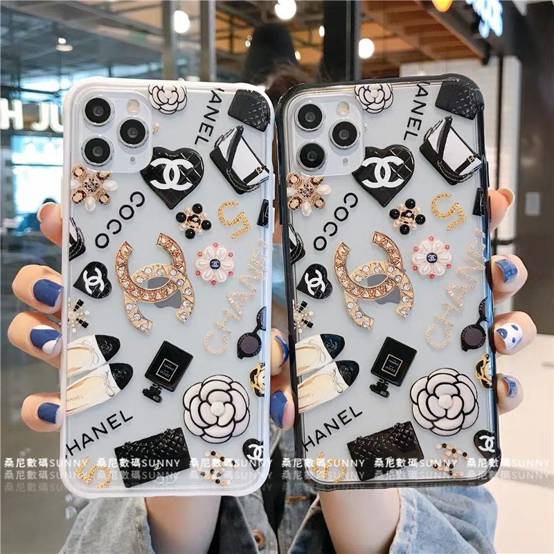 Chanel Matte Phone Case For Iphone 11 12 Pro Max Xr Xmax Shopee Malaysia