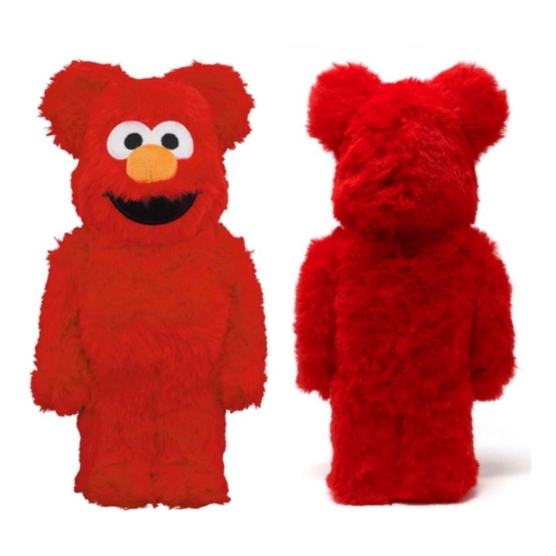 BEARBRICK SESAME STREET ELMO \u0026 COOKIE 