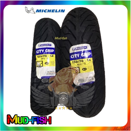 Michelin City Grip Tubeless Tyre For Yamaha Nvx155 Upgraded Size Shopee Malaysia