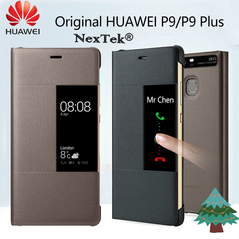 converteerbaar Arresteren Bijna Original Huawei P9 Plus Case P9 Case Official Flip Case Smart View Window  PU Leather Huawei P9 Plus Full Protection Phone Cover | Shopee Malaysia