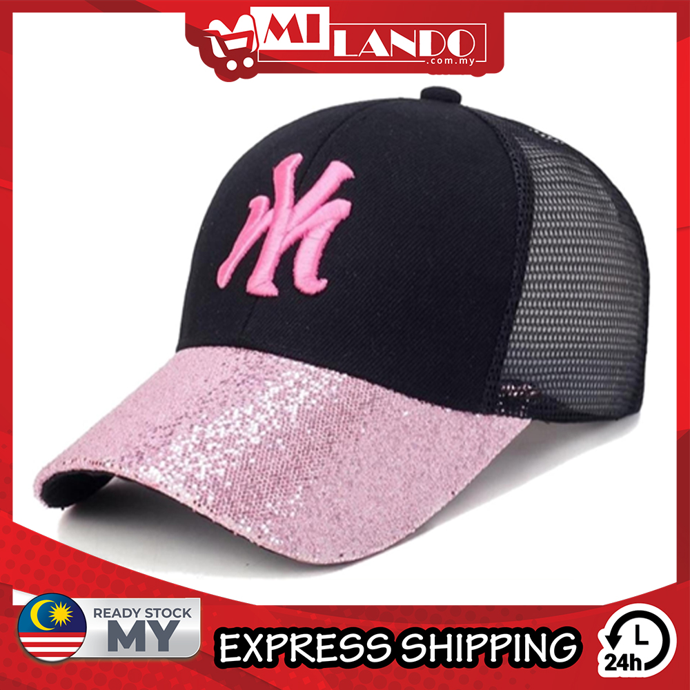 MILANDO Adult Cap Korean Fashion Hat Casual Running Adjustable Baseball Cap Hat Topi (Type 8)