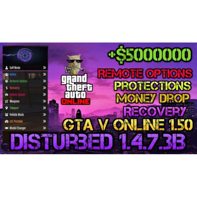 Disturbed Mod Menu Gta 5 Pc