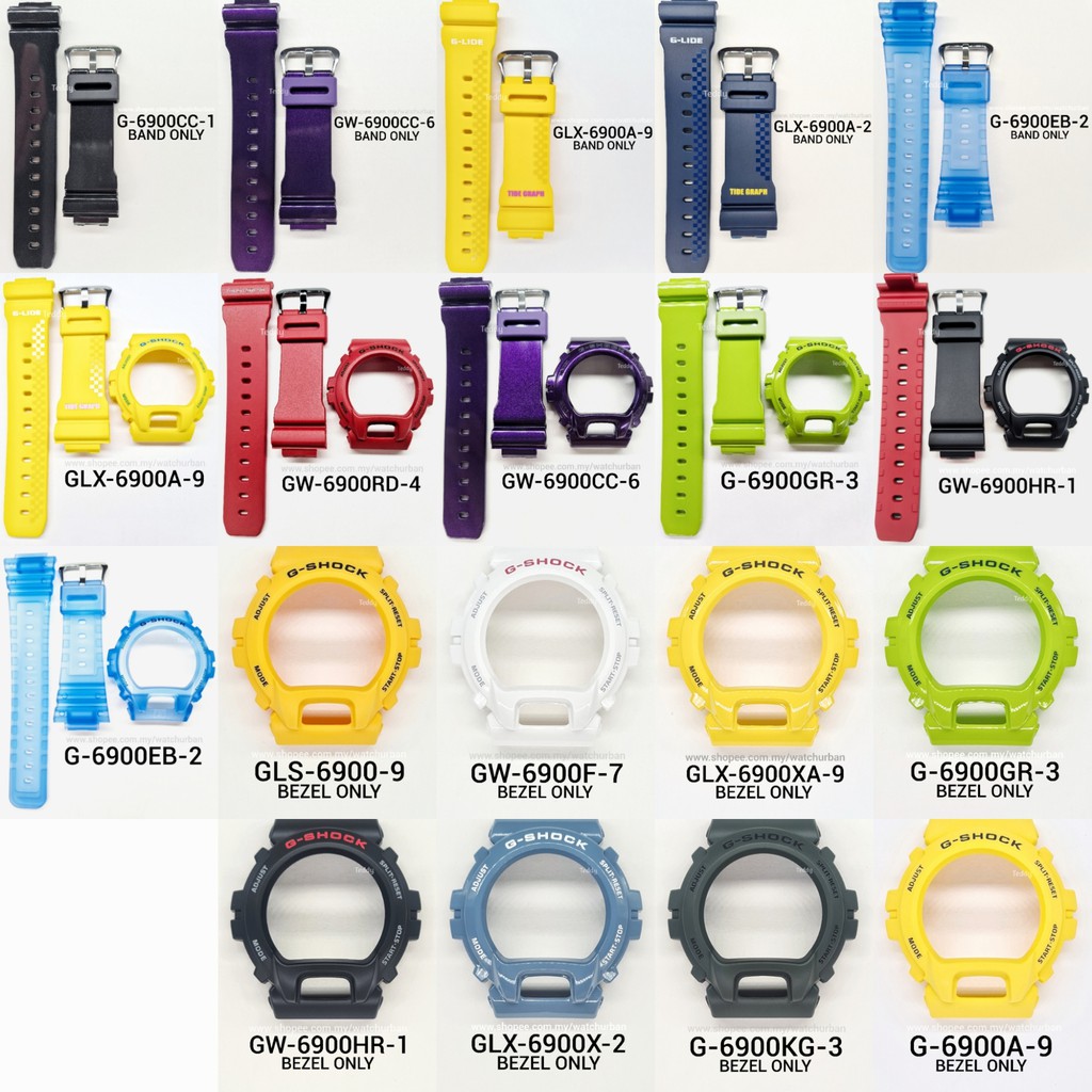 band bezel g shock
