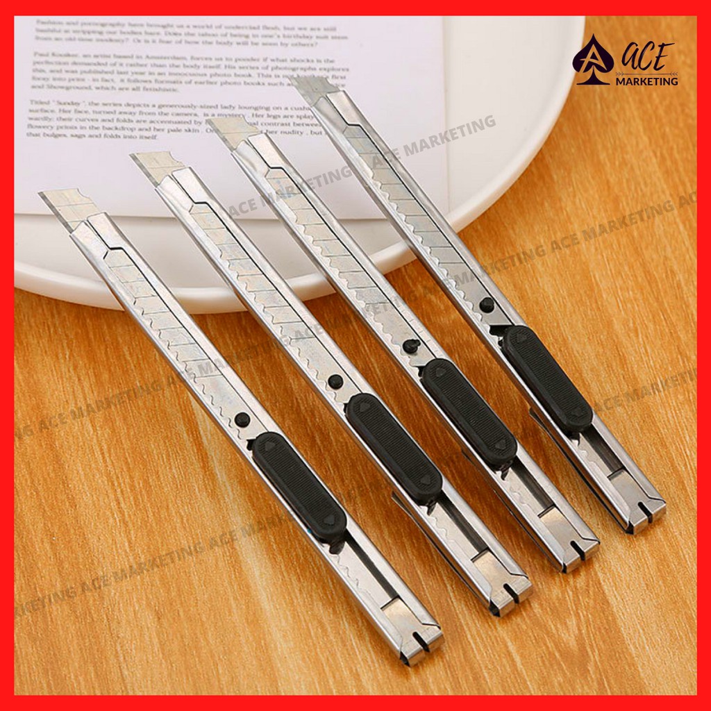 Utility Knife Cutter Cutter Blade Cutter Knife Pisau Pemotong Pisau ...