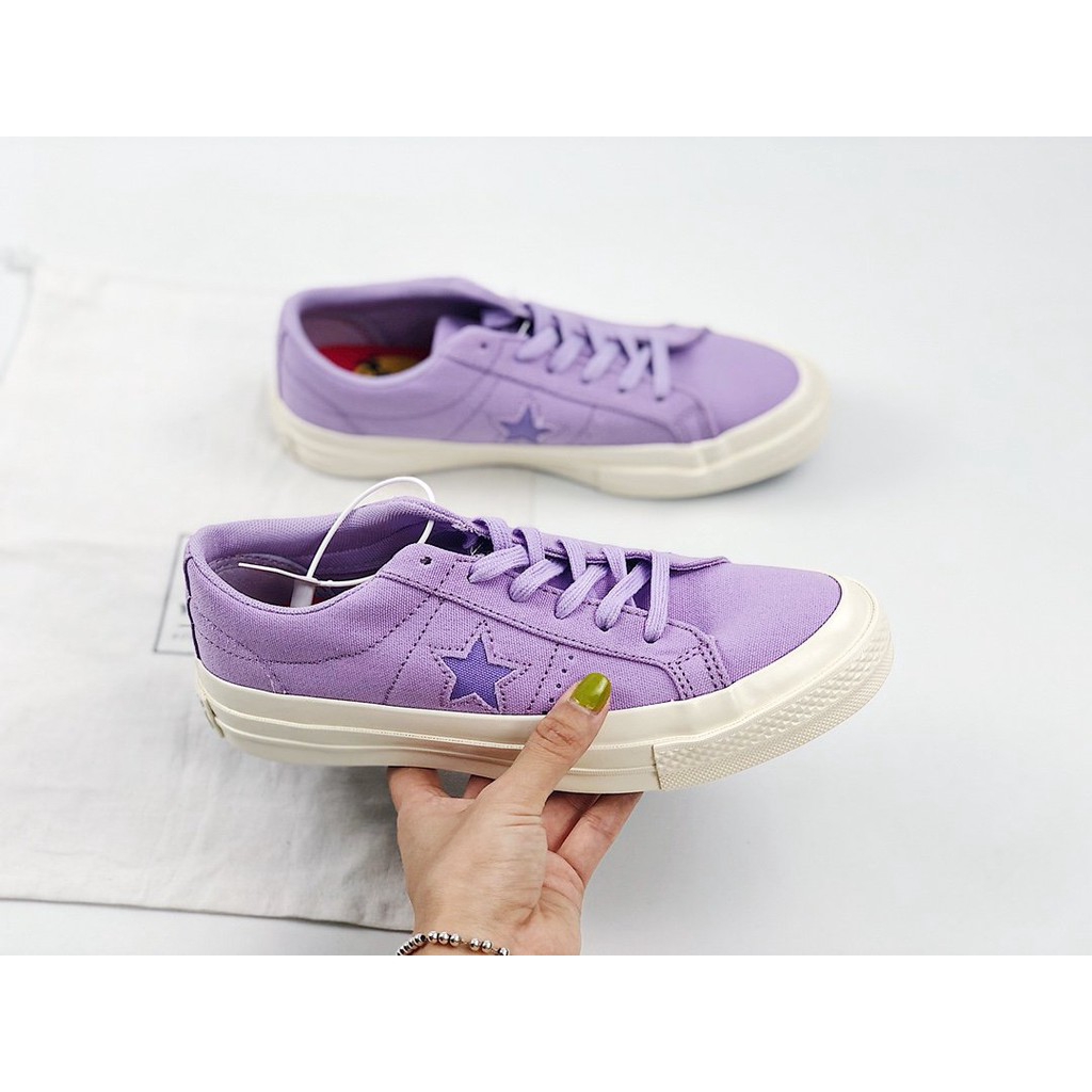purple suede converse