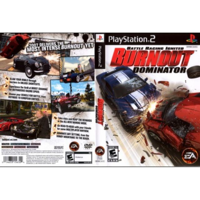 PS2 GAME COLLECTION (Burnout Dominator) | Shopee Malaysia