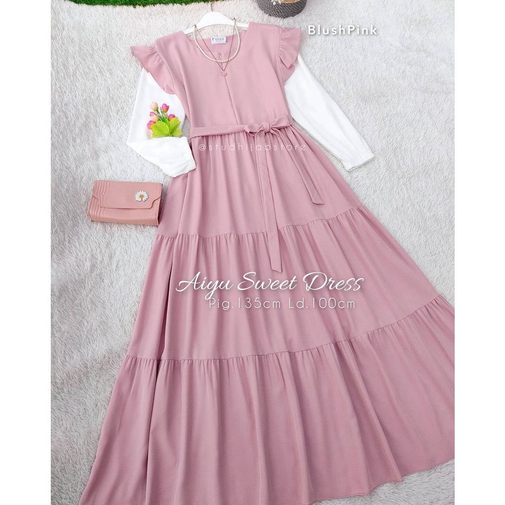Aiyu Sweet Dress/Women's Clothing/Korean Style Dress