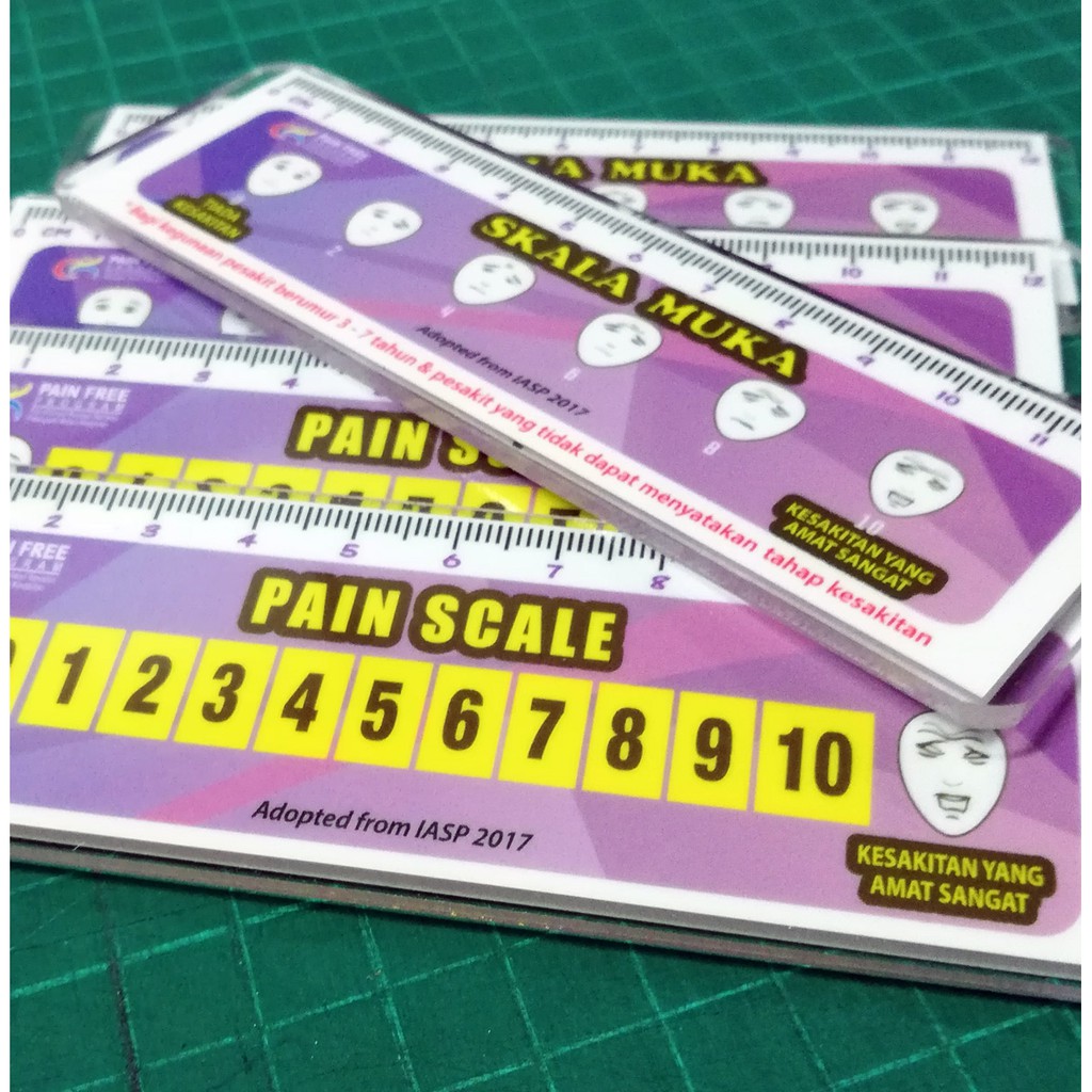 pain score pain scale ruler skala kesakitan pembaris shopee malaysia