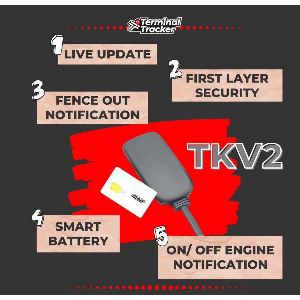 GPS Terminal Tracker (MUST HAVE) Shopee Malaysia