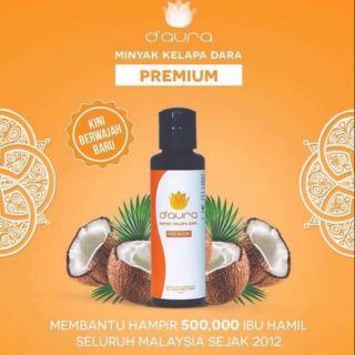 D AURA - D AURA MINYAK KELAPA DARA (75ML)  Shopee Malaysia