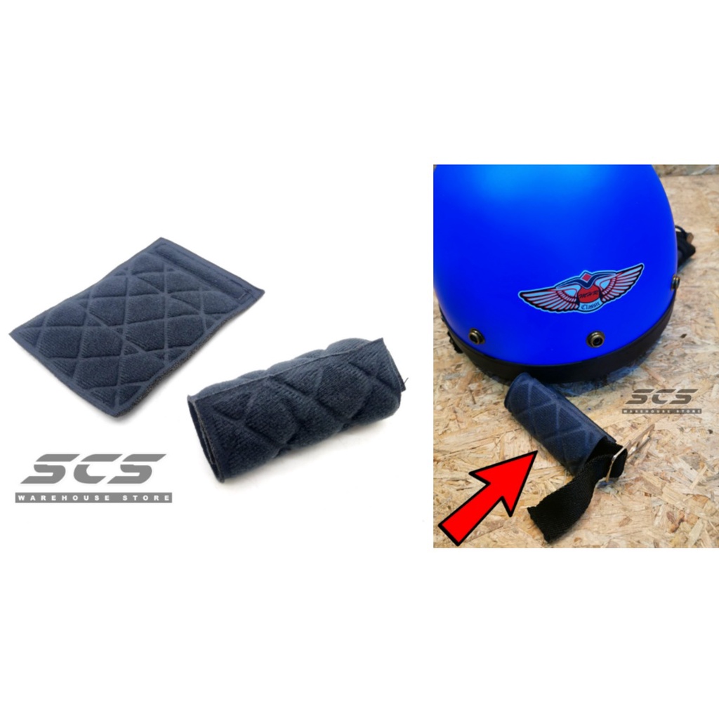 Sponge Helmet Chin Strap Pad Pads Foam Padding Replacement Universal