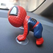 Car Parts Spiderman Dolls Decorations Cute Car Home Kids Room Toys